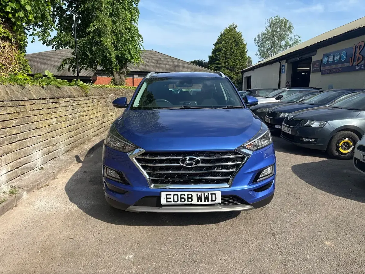 Used Hyundai Tucson SE 177 HP (130 kW) 2018 Blue SUV