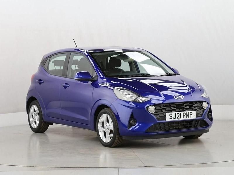 Used Hyundai i10 SE 67 HP (49 kW) 2021 Blue Hatchback