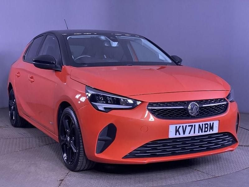 Used Vauxhall Corsa S 100 HP (73 kW) 2021 Orange Hatchback