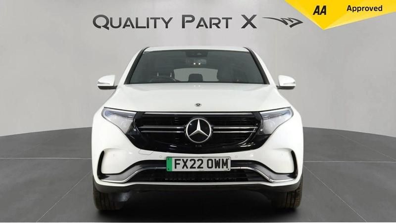 Used Mercedes EQC400 AMG line 300 kW (408 HP) 2022 White SUV
