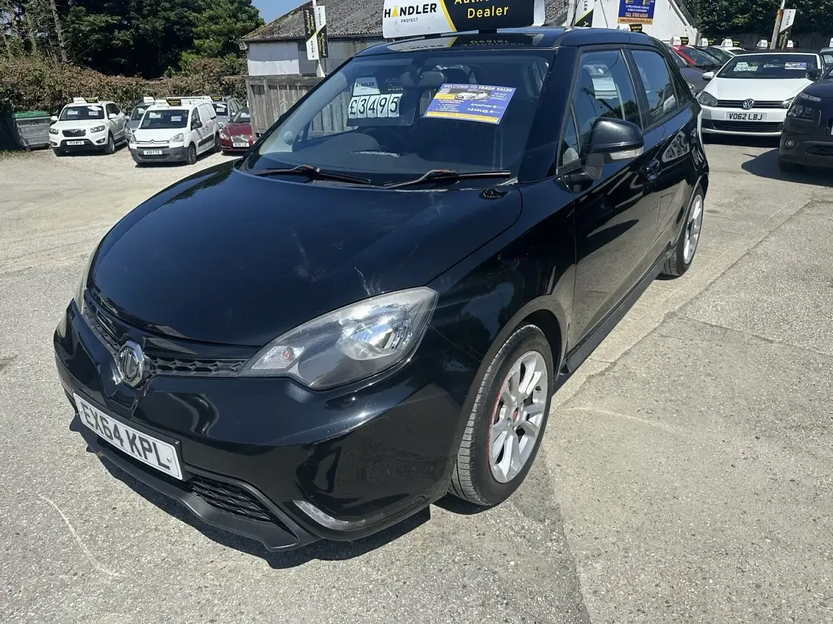 Used MG MG3 106 HP (77 kW) 2014 Black Hatchback