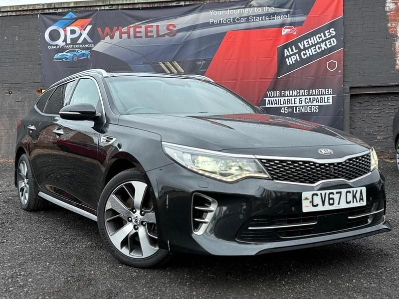 Used Kia Optima GT-Line S 139 HP (102 kW) 2017 Black Estate