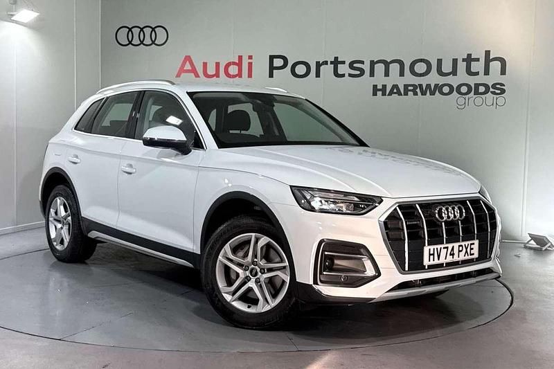 White Used 2024 Audi Q5 Sport SUV | £37,940 (A bit pricey) - Image 1/4
