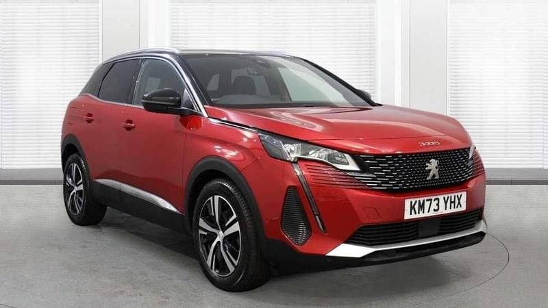Red Used 2023 Peugeot 3008 GTi SUV | £19,991 (Good price) - Image 1/4