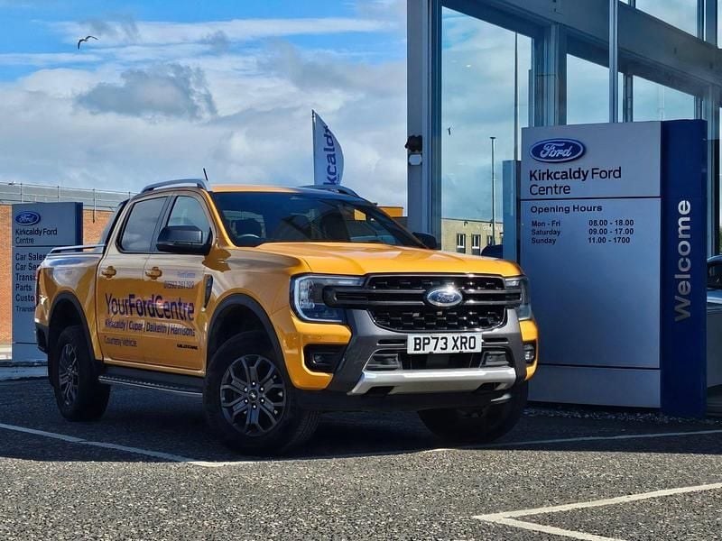 Orange Used 2023 Ford Ranger Wildtrack Pickup | £29,995 (Good price) - Image 1/4
