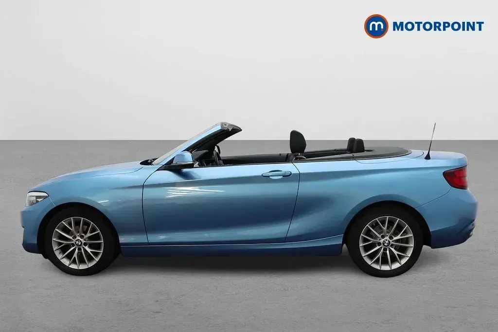 Used BMW 218 136 HP (100 kW) 2019 Blue Cabriolet