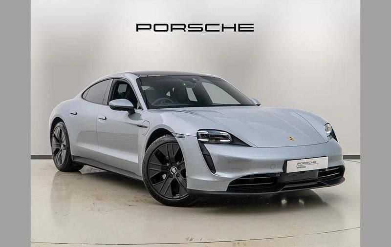 Silver Used 2021 Porsche Taycan Sedan | £48,990 (Good price) - Image 1/4
