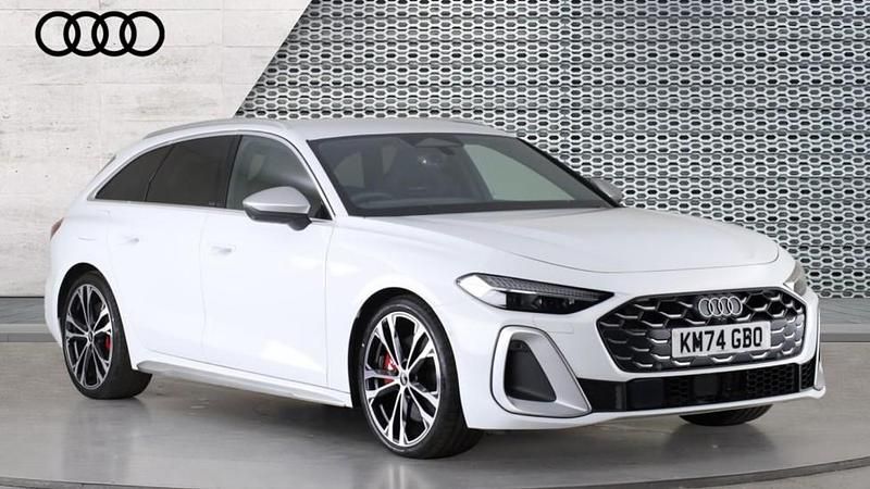 Glacier white Used 2024 Audi A5 Sportback Advanced | £50,990 - Image 1/4