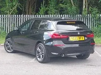 Used BMW 116 Sport Line 116 HP (85 kW) 2022 Black Hatchback