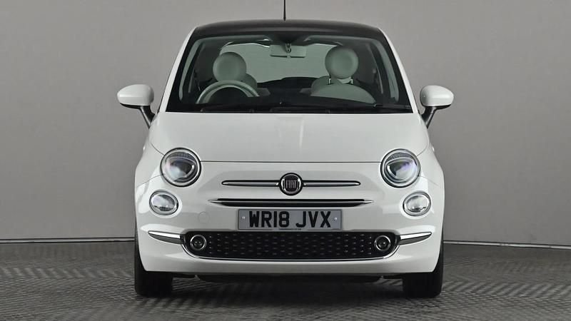 Used Fiat 500 Lounge 69 HP (50 kW) 2018 White Hatchback