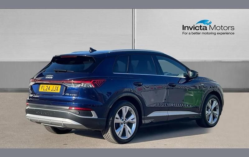 Used Audi Q4 e-tron S-Line 210 kW (286 HP) 2024 Blue SUV