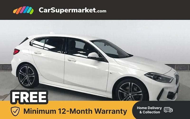 Used BMW 118 M Sport 136 HP (100 kW) 2021 White Hatchback