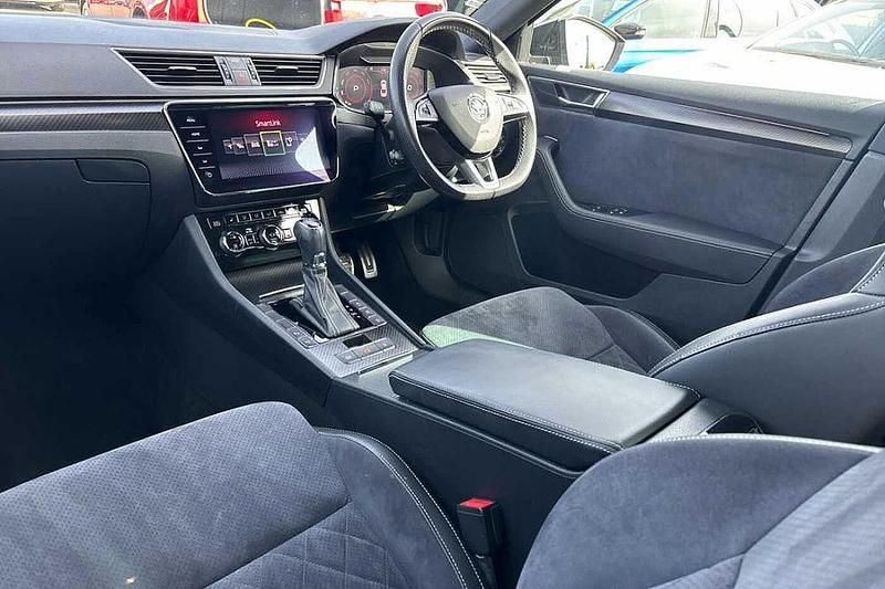 Used Skoda Superb SportlinePlus 140 HP (102 kW) 2021 Black magic pearl effect Hatchback