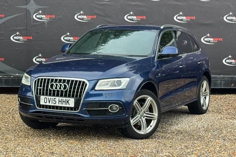 Blue Used 2015 Audi Q5 S-line plus SUV | £8,495 (Fair price) - Image 1/1