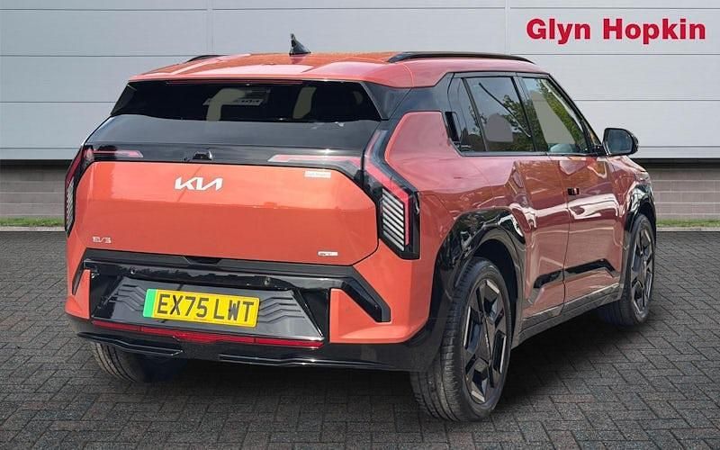 Begagnad Kia EV3 GT-Line 150 kW (204 HK) 2025 Orange SUV