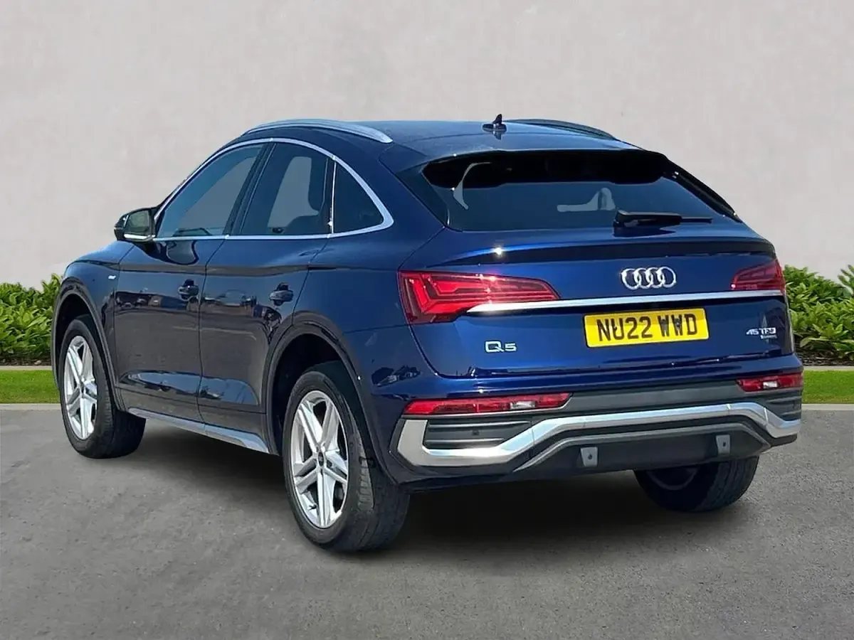 Used Audi Q5 Sportback S-Line 2022 Blue SUV