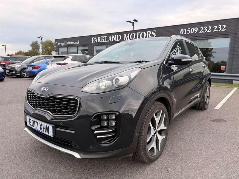 Used Kia Sportage GT-Line S 182 HP (133 kW) 2017 Black SUV