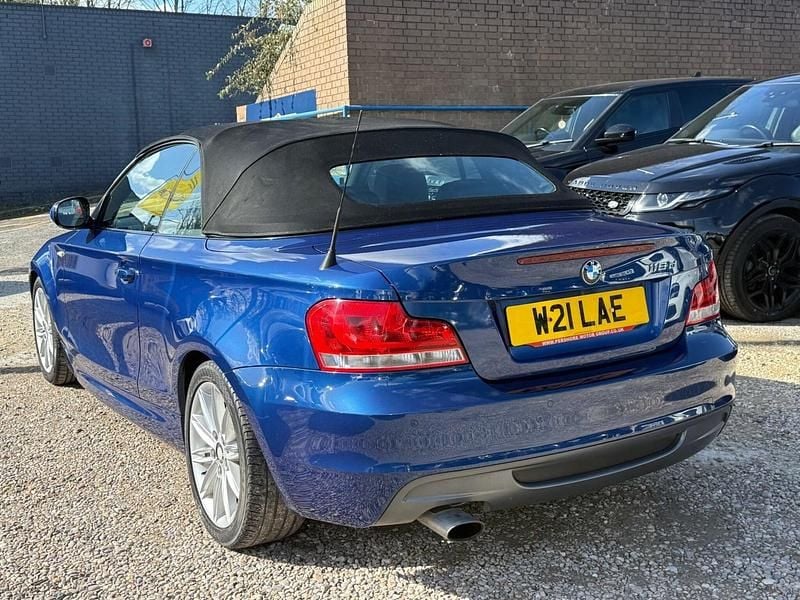 Used BMW 118 Cabriolet M Sport 2011 Blue Cabriolet