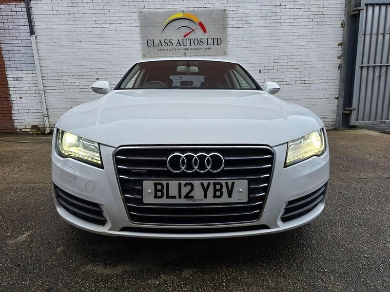 Used Audi A7 2012 White Hatchback