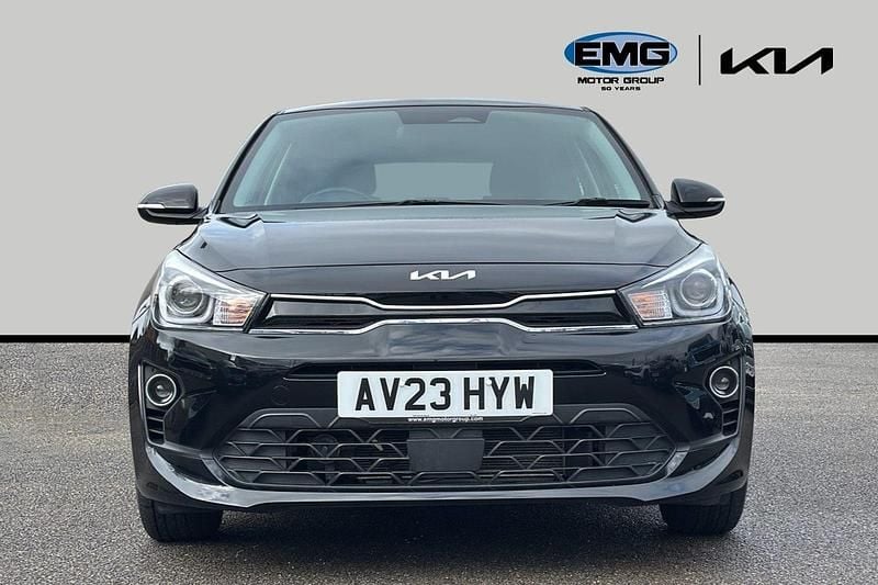 Used Kia Rio 83 HP (61 kW) 2023 Black Hatchback