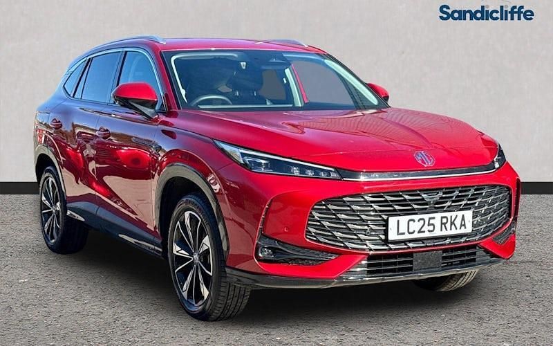 Used MG HS Trophy 170 HP (125 kW) 2024 Tri coat  dynamic red SUV