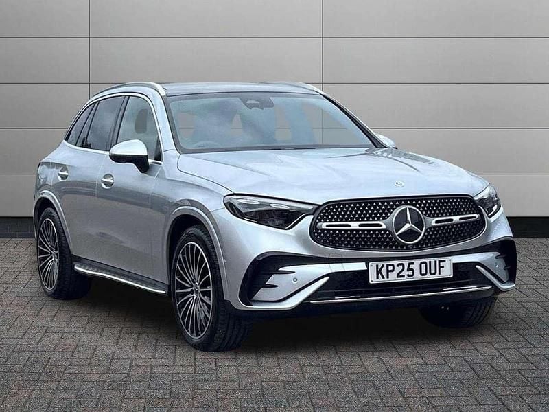 Silver Used 2025 Mercedes GLC300e AMG Line Premium Plus SUV | £53,495 (Expensive) - Image 1/4