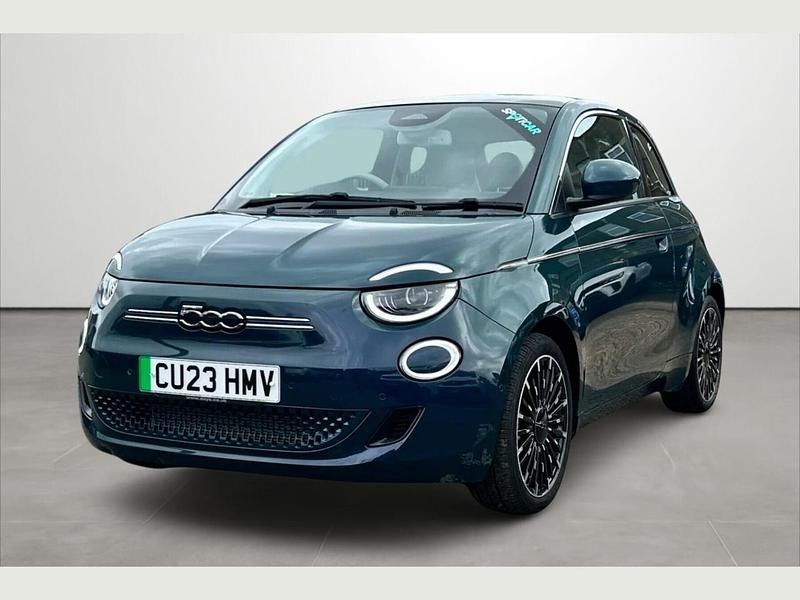 Used Fiat 500e La Prima 85 kW (116 HP) 2023 Green Hatchback