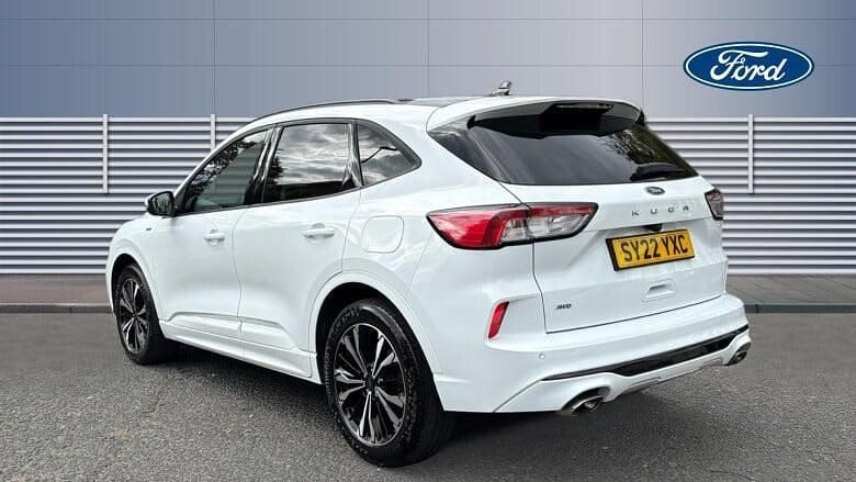 White Used 2022 Ford Kuga ST-Line X SUV | £19,393 (Good price) - Image 1/4