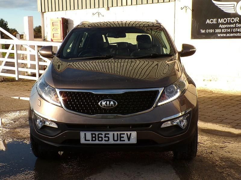 Used Kia Sportage 114 HP (83 kW) 2016 Brown SUV