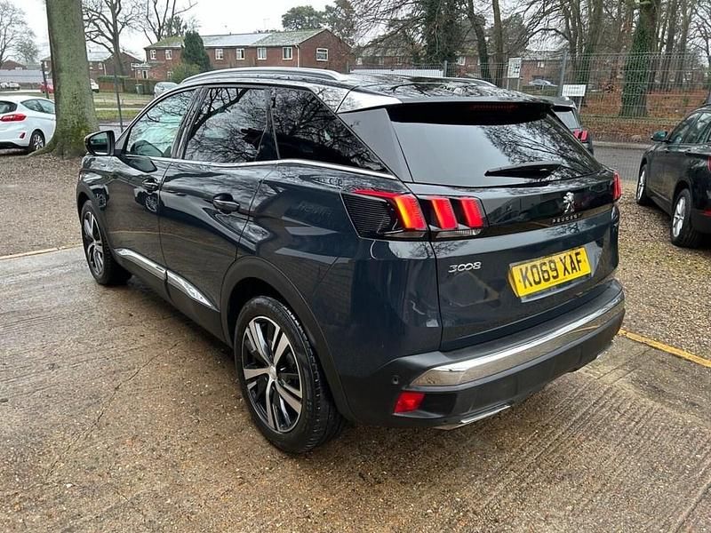 Used Peugeot 3008 GT-line 130 HP (95 kW) 2020 Grey SUV
