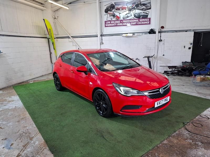 Used Vauxhall Astra 2017 Red Hatchback