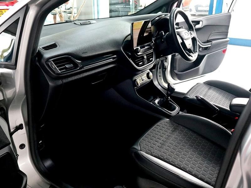 Used Ford Fiesta Active X 2021 Moondust silver Hatchback