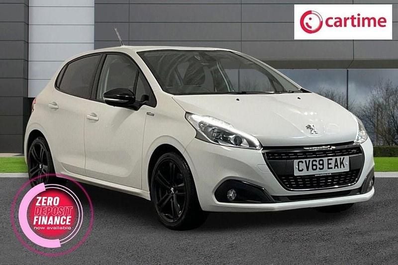 White Used 2019 Peugeot 208 GT-line Hatchback | £7,990 (Super price) - Image 1/4