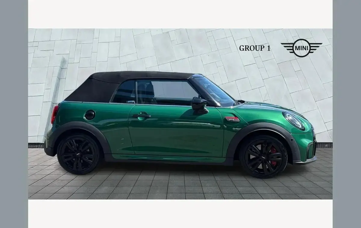 Used Mini John Cooper Works Cabriolet 228 HP (167 kW) 2022 Green Cabriolet