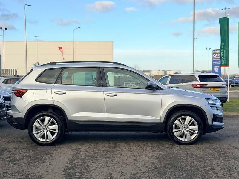 Used Skoda Karoq SE 110 HP (80 kW) 2025 Brilliant silver SUV