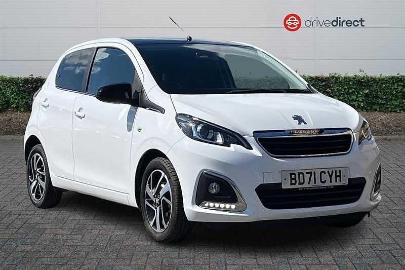 Used Peugeot 108 Allure 2021 White Hatchback
