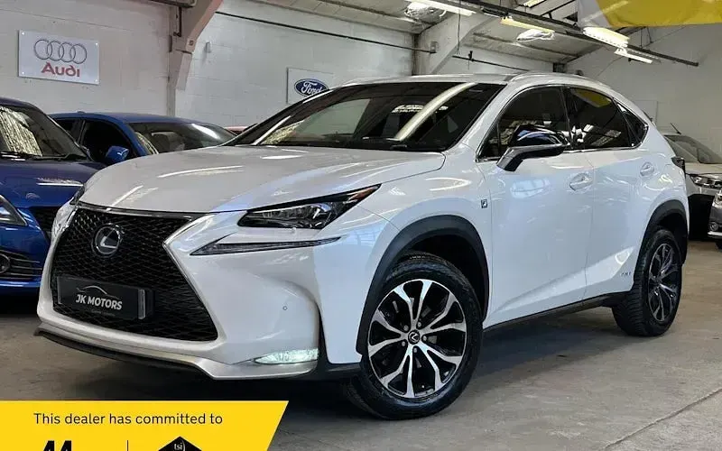 Used Lexus NX300h Sport Line 197 HP (144 kW) 2017 White SUV