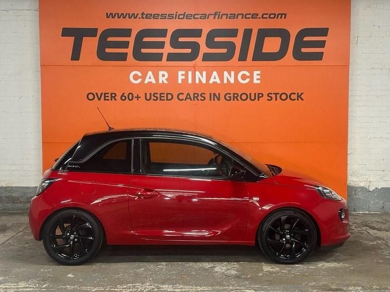 Used Vauxhall Adam 70 HP (51 kW) 2017 Red Hatchback