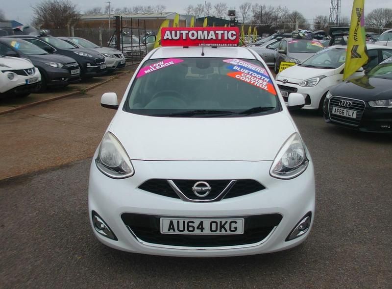 Used Nissan Micra Acenta 2014 White Hatchback
