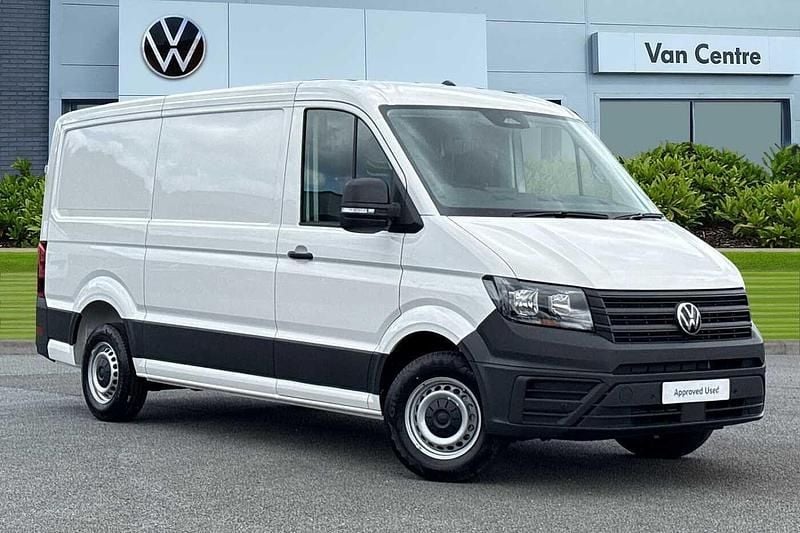 White New 2025 VW Crafter Van | £28,490 (Super price) - Image 1/4