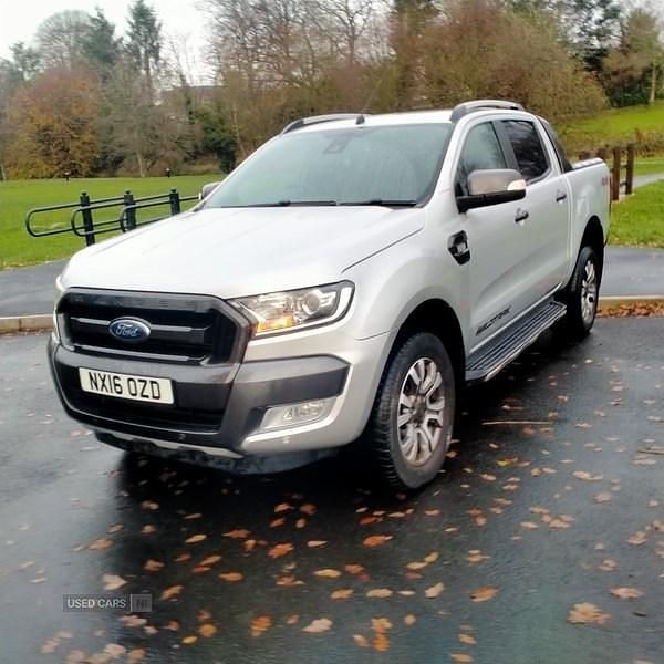 Used Ford Ranger Wildtrack 2016 Silver Pickup