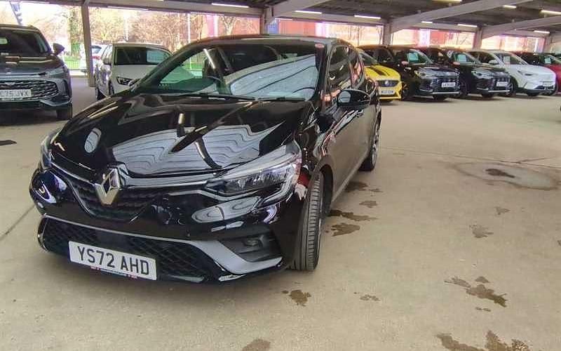 Used Renault Clio V RS Line 90 HP (66 kW) 2022 Black Hatchback