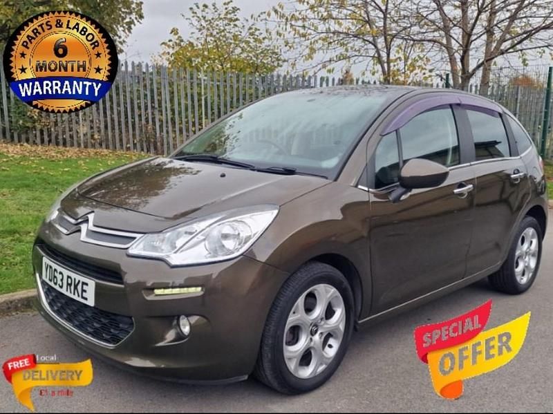 Used Citroën C3 120 HP (88 kW) 2014 Brown Hatchback