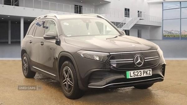 Black Used 2023 Mercedes EQB350 AMG line SUV | £29,995 (Fair price) - Image 1/4