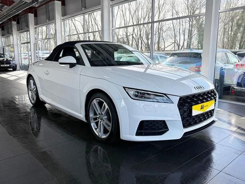 Used Audi TT Roadster Sport 197 HP (144 kW) 2020 White Cabriolet