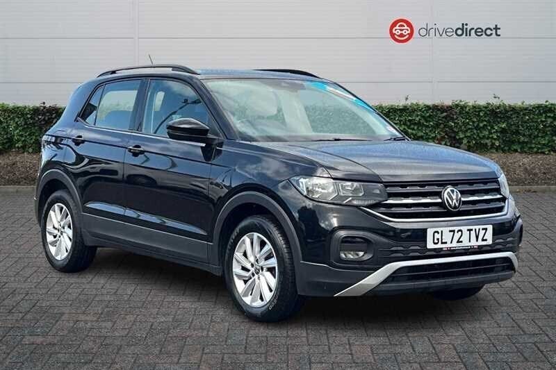 Black Used 2023 VW T-Cross Edition SUV | £16,090 (Good price) - Image 1/4
