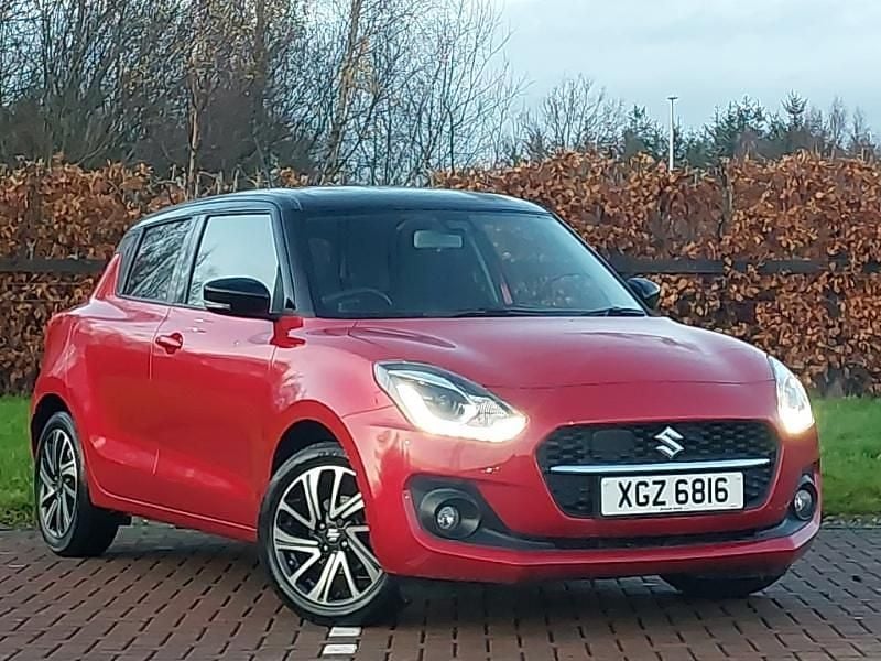 Red Used 2022 Suzuki Swift SZ5 Hatchback | £12,998 (Fair price) - Image 1/4