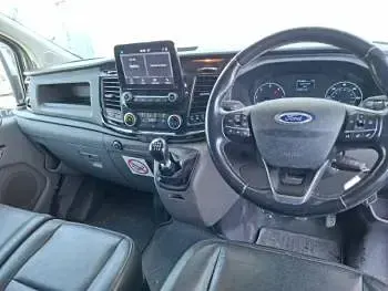 Used Ford Transit Custom 130 HP (95 kW) 2021 Silver Van