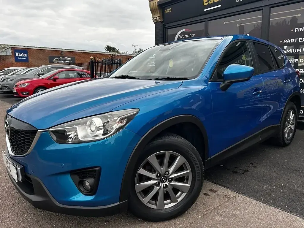 Used Mazda CX-5 175 HP (128 kW) 2012 Blue SUV