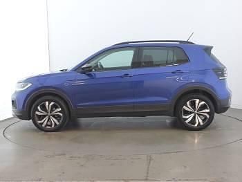 Used VW T-Cross Black Edition 110 HP (80 kW) 2022 Blue SUV